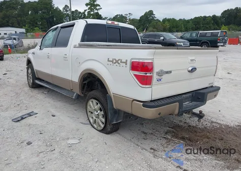 2012 Ford F-150 King Ranch z USA, uszkodzony, nr VIN 1FTFW1EF6CKD28608